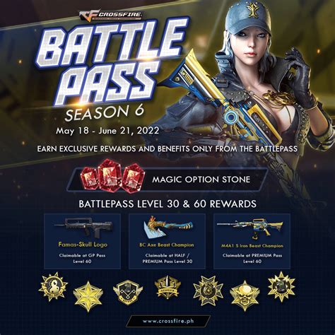 https //cf.gameclub.ph battle pass|[Promo] Battlepass Season 6 .
